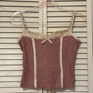 Motel rocks corset top